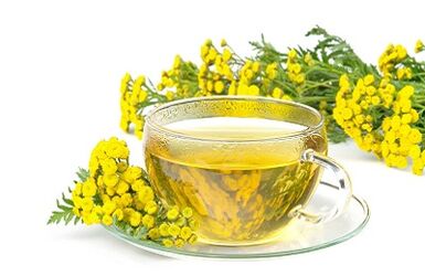 tansy decoction to remove parasites