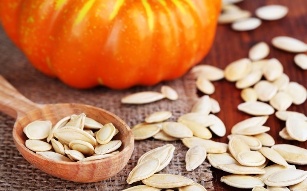 pumpkin and pumpkin seeds